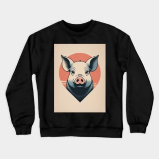 Pig 2 - Japanese Old Vintage Crewneck Sweatshirt